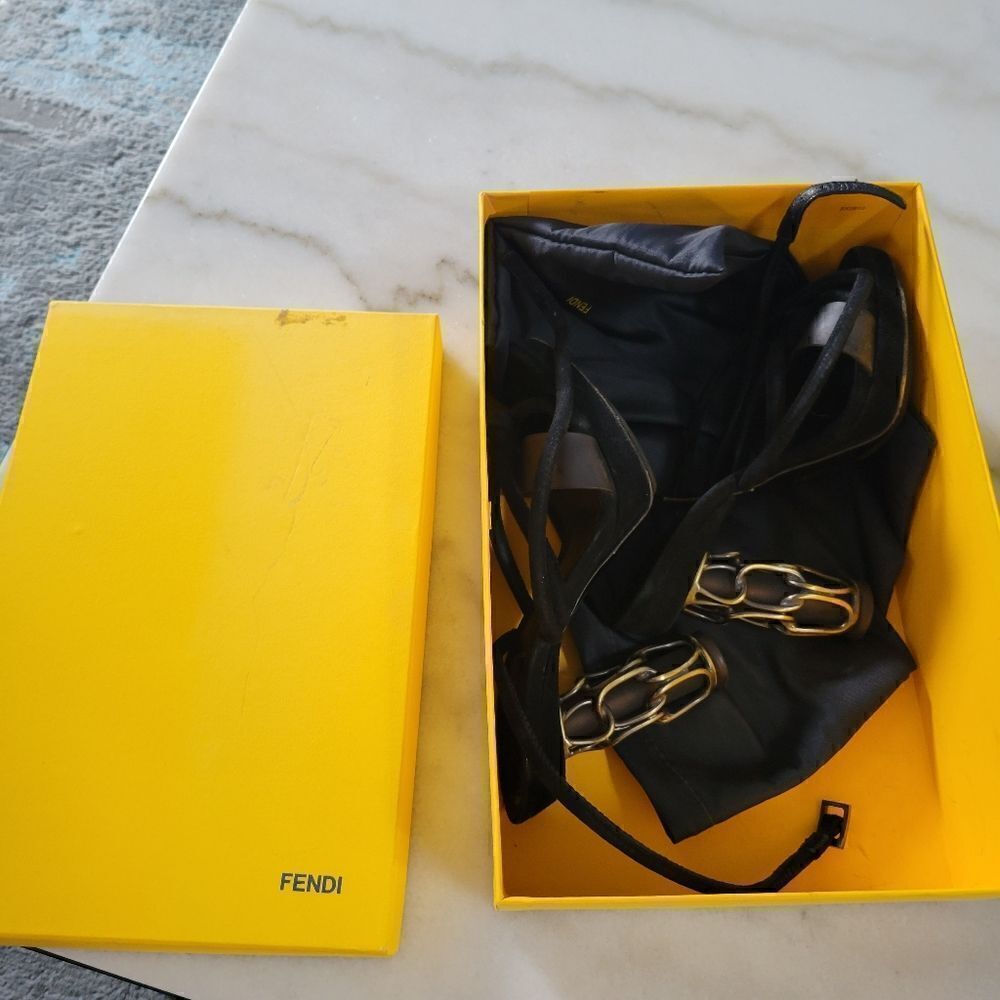 FENDI heels sandals 36 - Picture 11 of 16